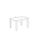 Mesa comedor extensible Paris en color blanco artik 78 cm(alto)140-190 - Foto 2