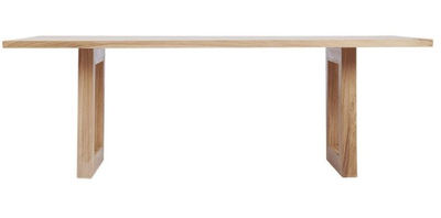 Mesa comedor madera patas marco madera grueso - Foto 2