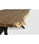 Mesa comedor rectangular LEO en acabado acacia/negro, 76cm(alto) 200cm(ancho) - 3