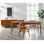 Mesa de bambú grande alta calidad plegable mobiliario mesa de comedor para salón - Foto 4