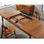 Mesa de bambú grande alta calidad plegable mobiliario mesa de comedor para salón - 1
