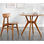 Mesa de bambú mobiliario mesa de comedor para cocina, salón la mesita del café - 1