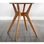 Mesa de bambú mobiliário mesa de comedor para cocina, salón la mesita del café - Foto 2