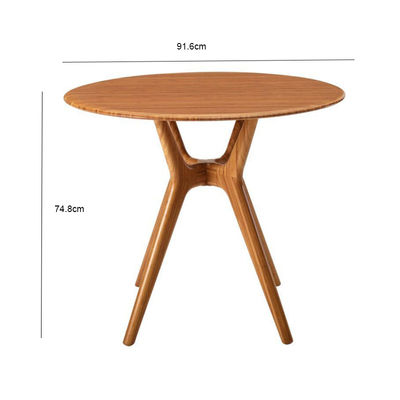 Mesa de bambú mobiliário mesa de comedor para cocina, salón la mesita del café - Foto 5