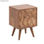 Mesa de cabeceira de madeira de acácia - 1