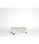 Mesa de centro 1 cajón modelo Samira acabado sahara/blanco, 100cm(Ancho) - Foto 2