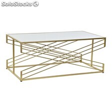 Mesa de Centro DKD Home Decor Espelho Metal (110 x 60 x 45,5 cm)