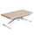 Mesa de Centro Up-Down, elevable extensible acabado roble, 50-100 cm(ancho)100 - 1