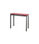 Mesa de cocina extensible Irene acabado rojo, 85/135 x 40 x 76 cm (largo x ancho - 1