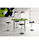 Mesa de cocina extensible Laia acabado cristal verde, 95cm (largo) x 55/95cm - Foto 2