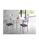 Mesa de cocina extensible tipo libro Fátima acabado blanco, 90/120 x 90 x 75.5 - Foto 3