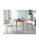 Mesa de cocina extensible tipo libro Fátima acabado roble 90/120 x 90 x 75.5 cm - Foto 3
