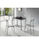 Mesa de cocina extensible Triana acabado negro, 100/140cm (largo) x 60cm (ancho) - Foto 3