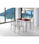 Mesa de cocina extensible Triana acabado rojo, 100/140cm (largo) x 60cm (ancho) - Foto 2
