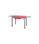 Mesa de cocina extensible Victoria acabado rojo, 100/160 X 60 X 76 cm (largo x - Foto 3