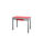 Mesa de cocina extensible Victoria acabado rojo, 100/160 X 60 X 76 cm (largo x - 1