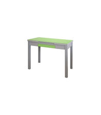 Mesa de cocina extensible Victoria acabado verde, 100/160 X 60 X 76 cm (largo x