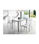 Mesa de comedor Daniela en acabado color blanco. 76 cm(alto)110 cm(ancho)75 - Foto 2