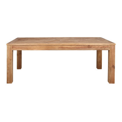 Mesa de comedor de madera joquer