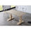 Mesa De Comedor Extensible Patas Y Tablero Madera Roble Nordish Modelo Versalles - Foto 4