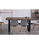 Mesa de comedor fija Loft Roble American/Negro 160 cm(ancho)100 cm(fondo) 75 - Foto 4