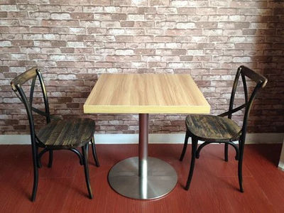 Mesa de comedor moderna cafetería estilo diseño especial - Foto 3