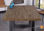 Mesa de comedor negra patas metálicas y tablero de Roble American Modelo Loft - Foto 5