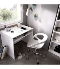 Mesa de despacho Mengibar artic acabado blanco, 75 cm(alto)79 cm(ancho)50