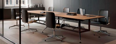 Mesa de despacho y reuniones FORMA 5 DRONE múltiples opciones configurable - Foto 2