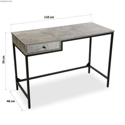 Mesa de escritorio con 1 cajón - Sistemas David - Foto 3