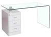 Mesa de escritorio con cajonera Artemisa 125x65cm