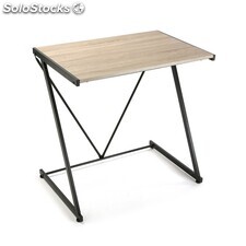 Mesa de escritorio con tablero de madera. Modelo Zeta - Sistemas David