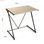 Mesa de escritorio con tablero de madera. Modelo Zeta - Sistemas David - Foto 2