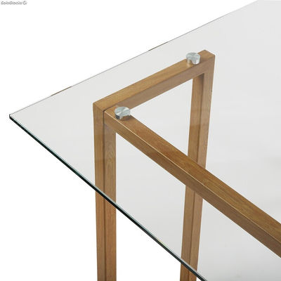 Mesa de escritorio con tablero de vidrio - Sistemas David - Foto 4