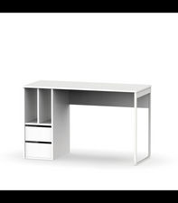 Mesa de escritorio Nolita acabado blanco, 74cm(Alto) 120cm(Ancho) 55cm(Fondo