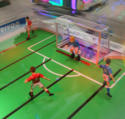 Mesa de futbolito 3D para parques de diversiones, bares y ferias - Foto 3