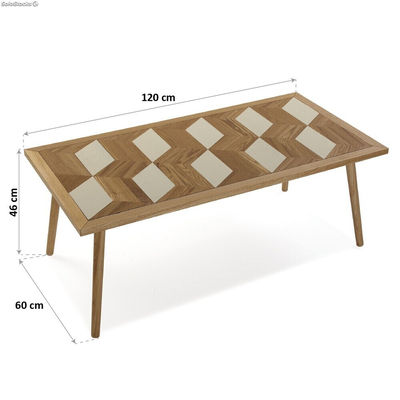 Mesa de madera, modelo Ajedrez - Sistemas David - Foto 5