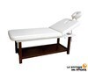 Mesa de massagem fixa com 2 corpos Rombo Modelo WKS001.A26.DB