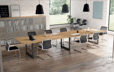 Mesa de reuniones de 360X120 tablero de 30MM ideal sala de juntas