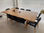 Mesa de reuniones de diseño de madera pino - 1