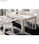 Mesa de salón Galena, mesa de comedor, cocina rectangular fija, 160x90 cm en - 2