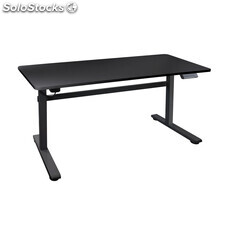 Mesa escritorio atlas eléctrica ajustable negra
