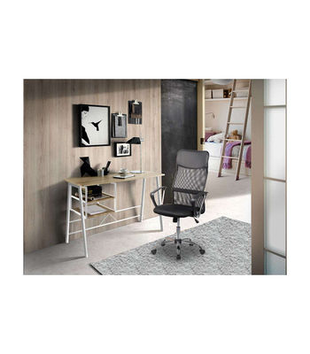 Mesa escritorio con baldas Ines, 120 x 52 x 76.5 cm (largo x ancho x alto) - Foto 3