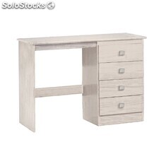 Mesa escritorio de madera natural Blanco LAVADO