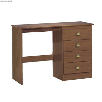 Mesa escritorio de madera natural Nogal color