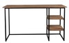Mesa escritorio industrial hierro madera rustico