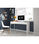 Mesa escritorio reversible 2 cajones Dallas en acabado blanco 138 cm(ancho), 75 - Foto 4