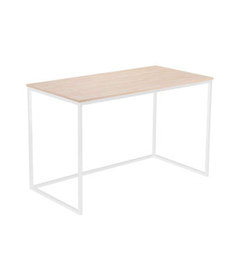 Mesa estudio Mia acabado roble nordish/blanco, 75 cm(alto)120 cm(ancho)60