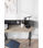 Mesa estudio Mod-634 acabado en color roble/grafito, 40 x 120 x 95 cm (fondo x - Foto 3