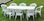 Mesa extensible de resina Blanca para jardín 180 a 230 cm - Foto 3